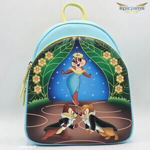 Loungefly Disney Chip ‘n’ Dale Clarice Tropical Mini Backpack Exclusive